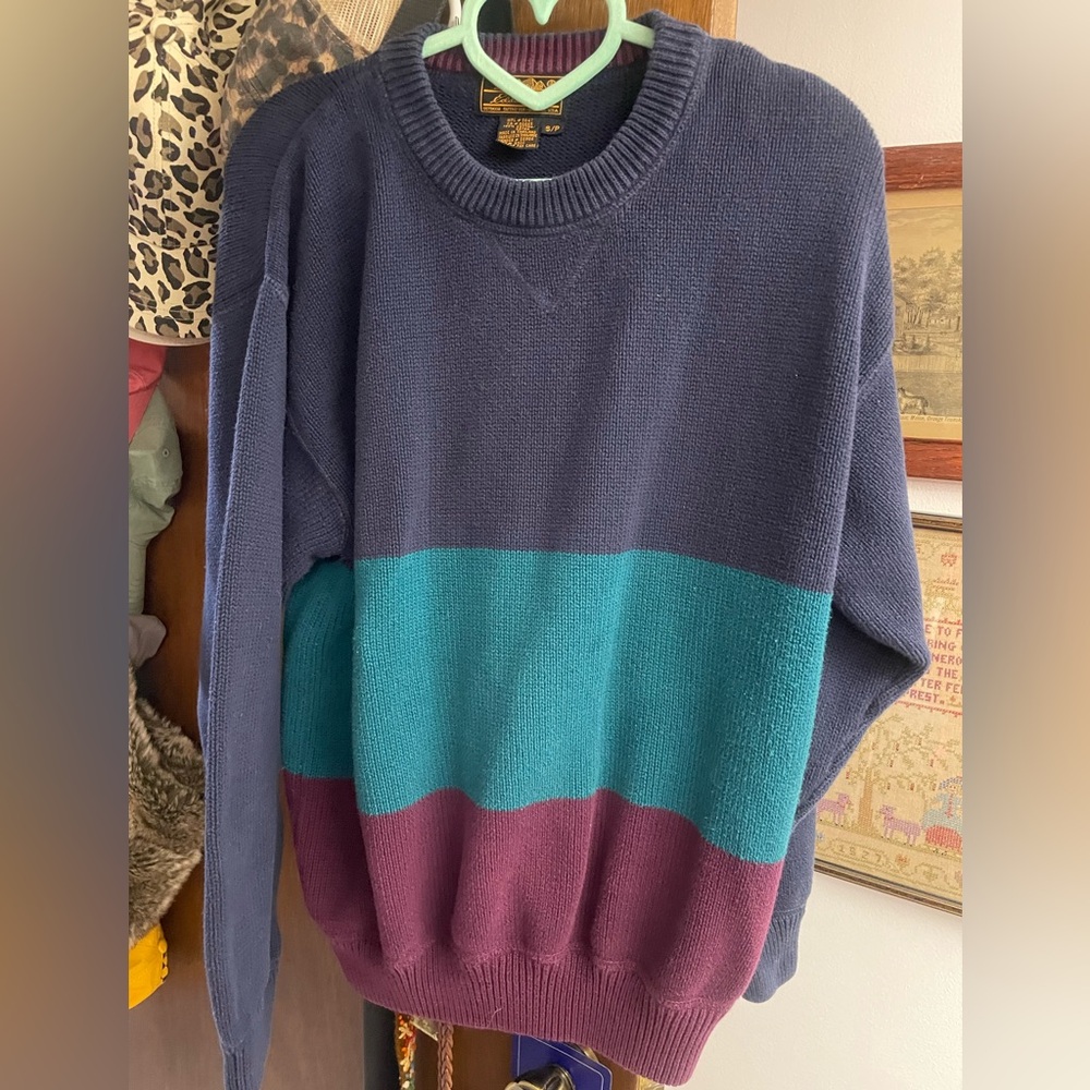 Eddie Bauer 100% cotton size S men’s sweater